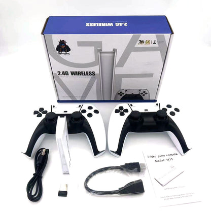 Mini Home TV Game Console with Wireless Controllers