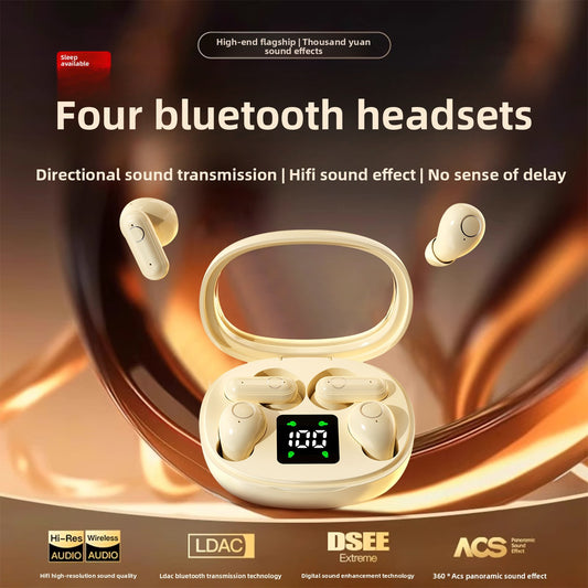 Mini In-Ear Bluetooth Headset with Display