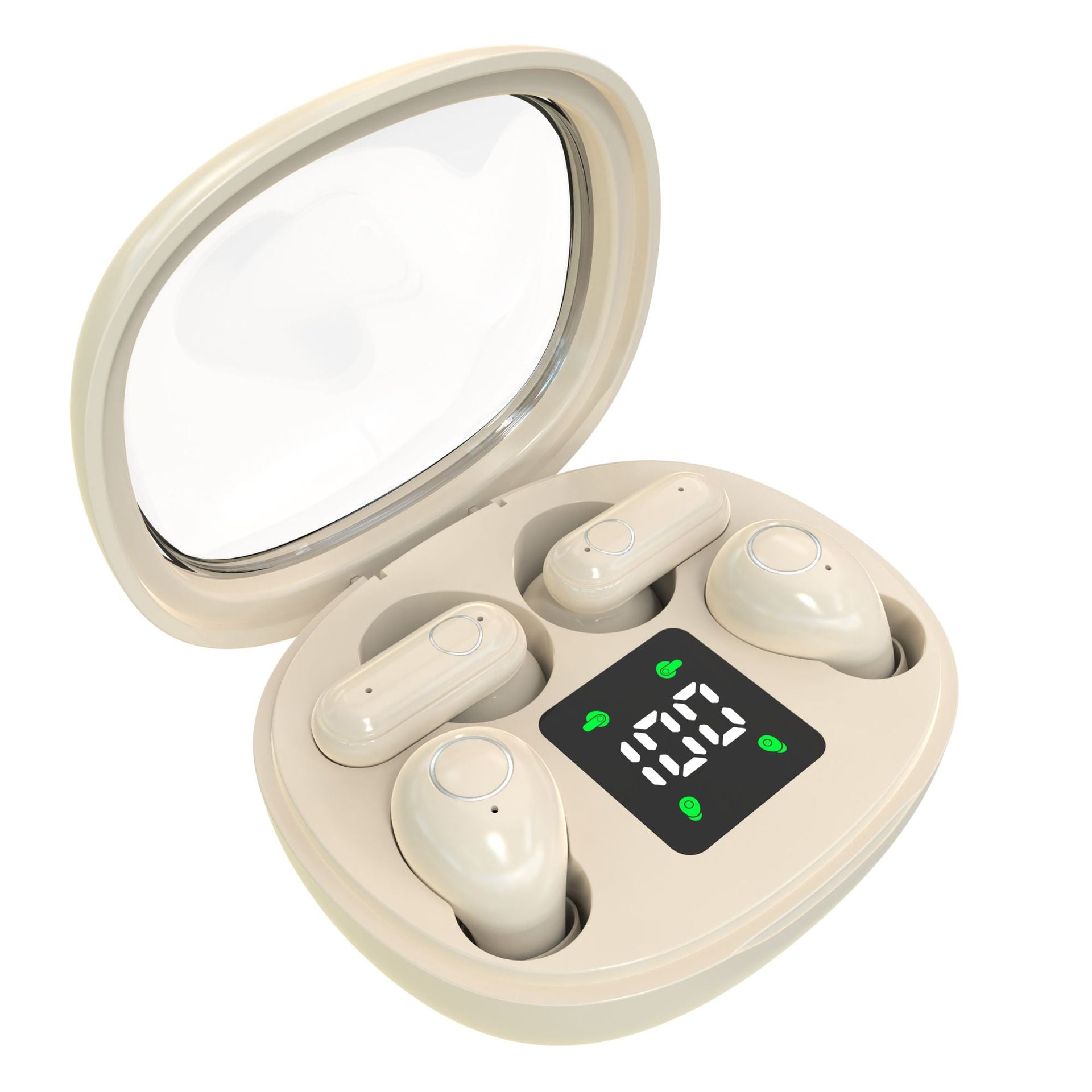 Mini In-Ear Bluetooth Headset with Display