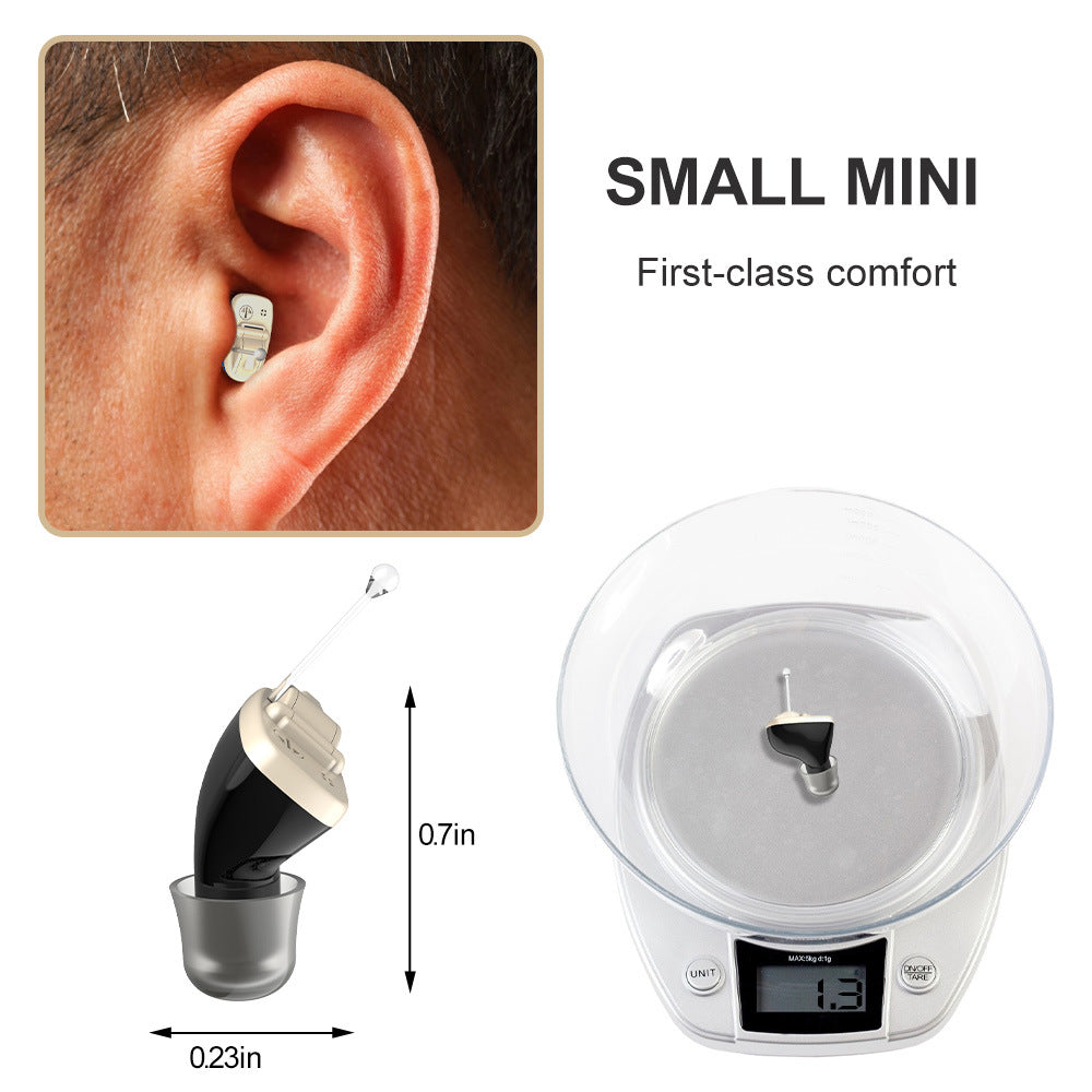 Mini In-Ear Hearing Aids with Wireless Function