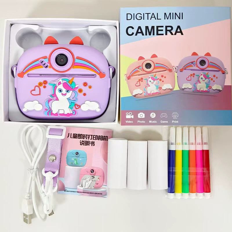 Mini Instant Print Camera for Kids