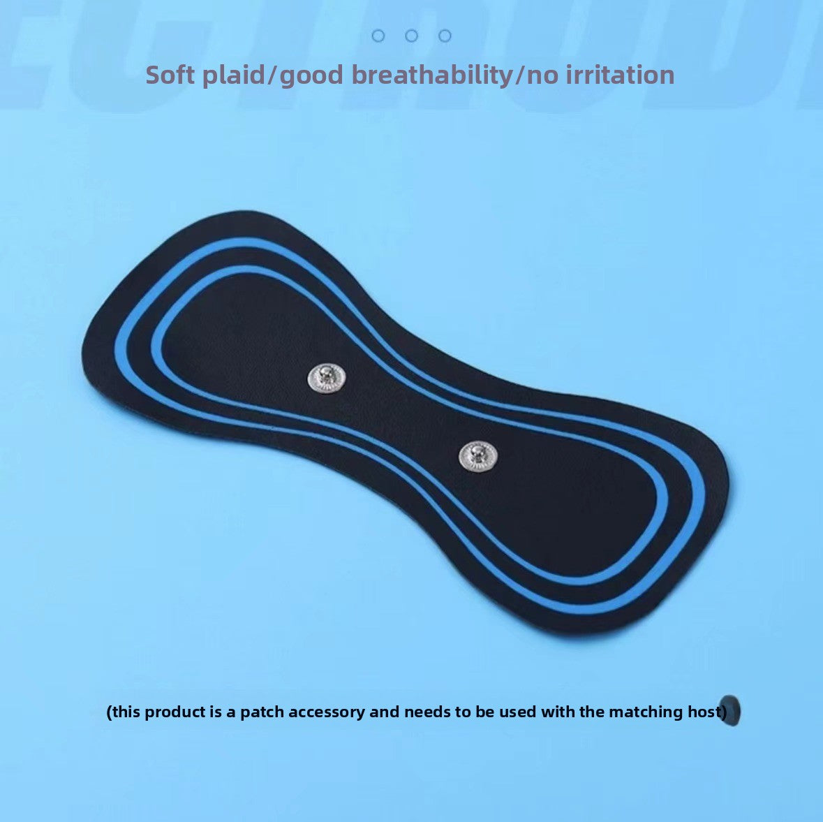 Mini Intelligent Pulse Massager for Neck Shoulder Back Relief