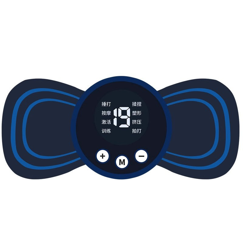 Mini Intelligent Pulse Massager for Neck Shoulder Back Relief