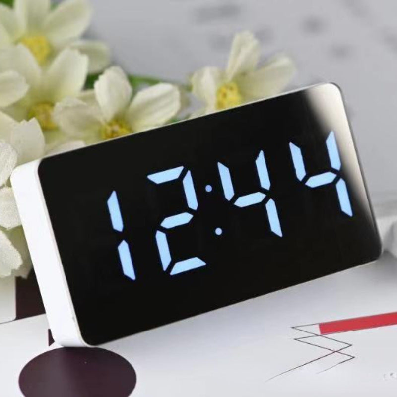 Mini LED Digital Alarm Clock with Temperature Display