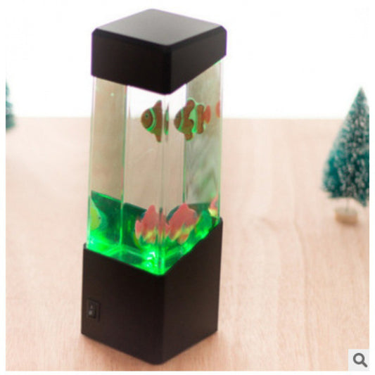 Mini LED Simulation Jellyfish Volcanic Decorative Lamp