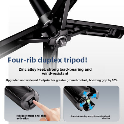 Mini Magnetic Bluetooth Selfie Stick with Tripod