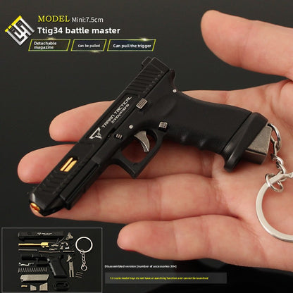 Mini Metal Glock Disassembly Model Toy