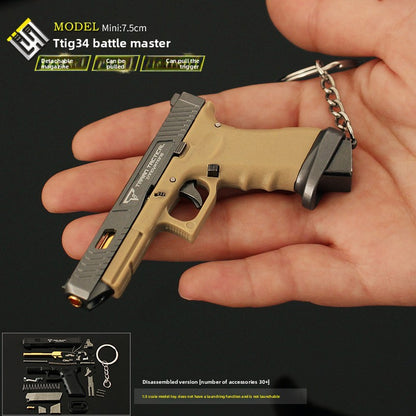 Mini Metal Glock Disassembly Model Toy