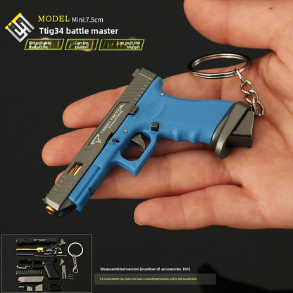 Mini Metal Glock Disassembly Model Toy