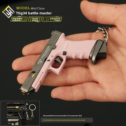 Mini Metal Glock Disassembly Model Toy