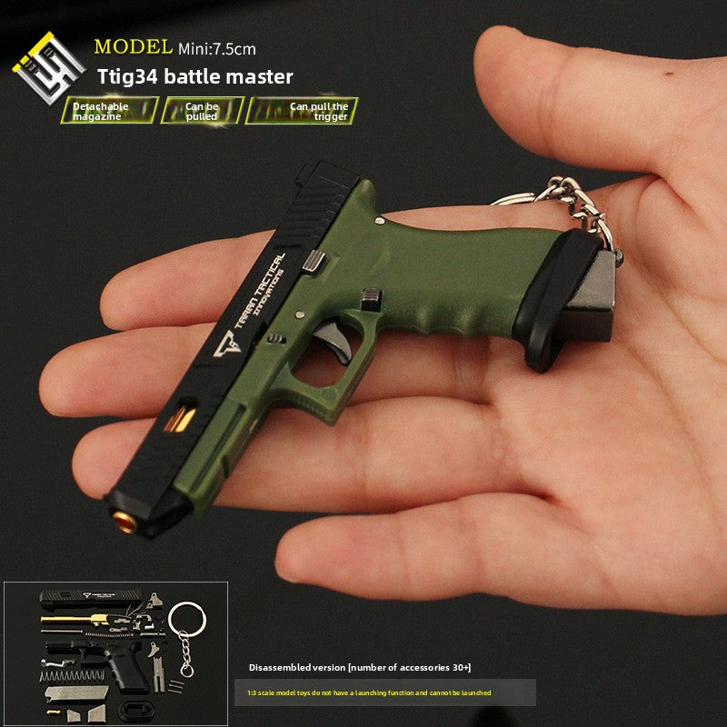 Mini Metal Glock Disassembly Model Toy