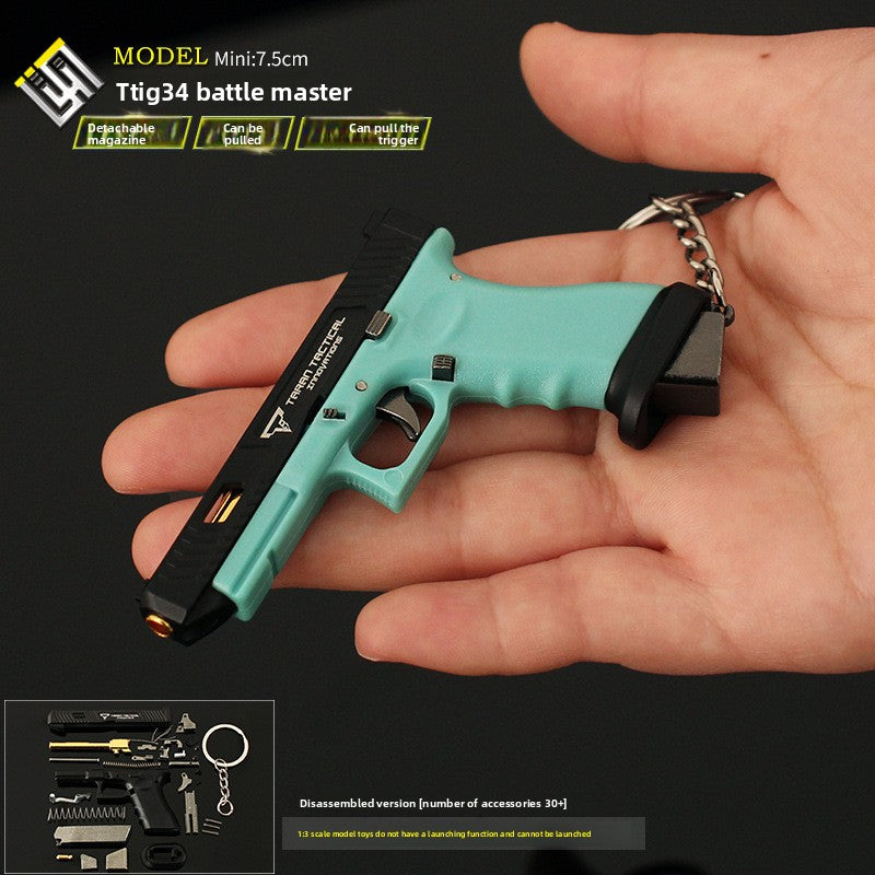 Mini Metal Glock Disassembly Model Toy
