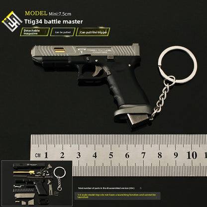 Mini Metal Glock Disassembly Model Toy