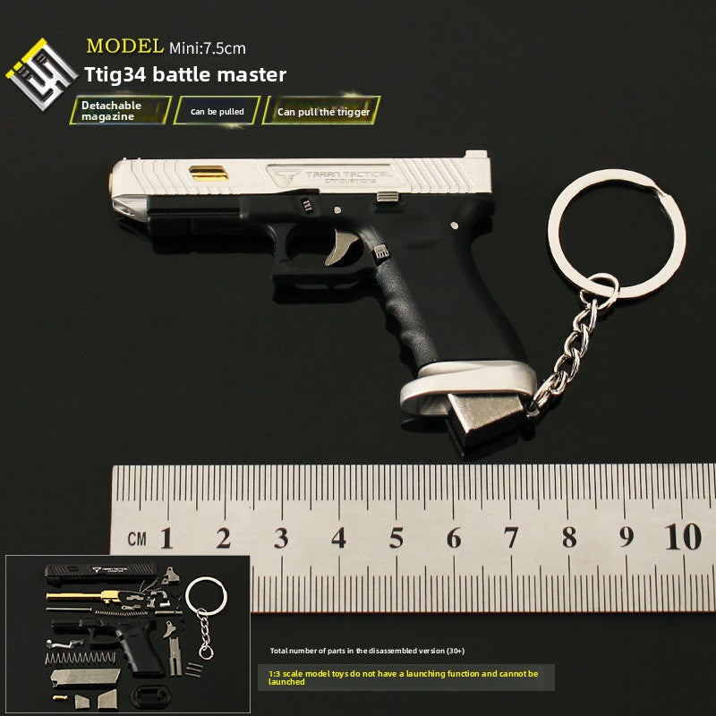 Mini Metal Glock Disassembly Model Toy