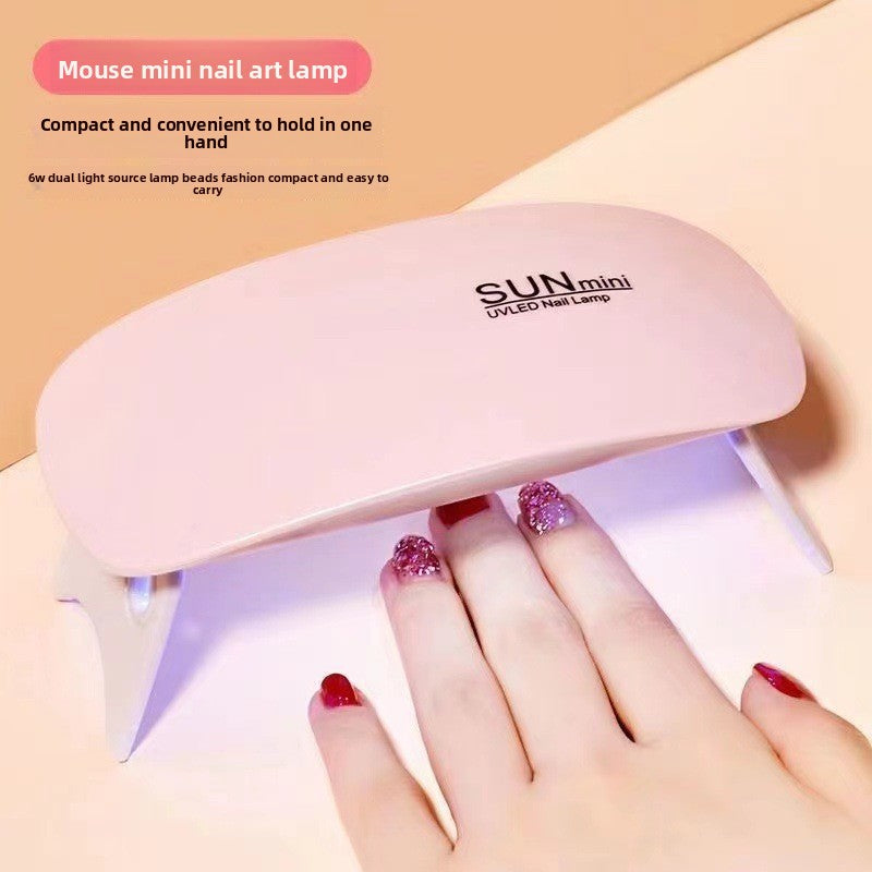 Mini mouse nail art heating lamp