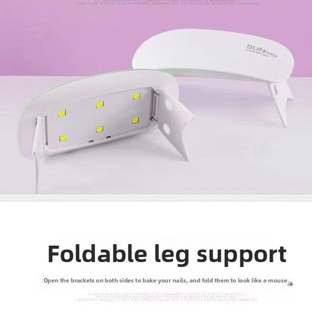 Mini mouse nail art heating lamp