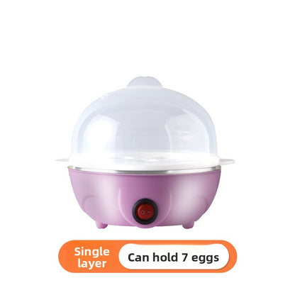 Mini multi-functional egg steamer