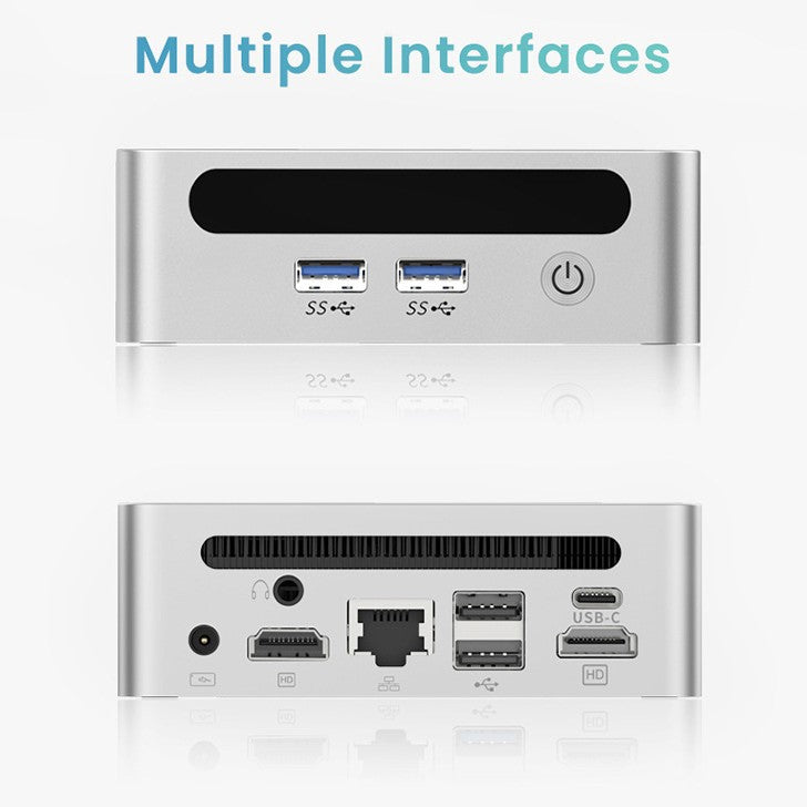 Mini PC with AMD Ryzen R7-5825U