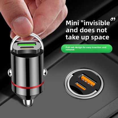 Mini PD30W 100W Super Fast Car Charger