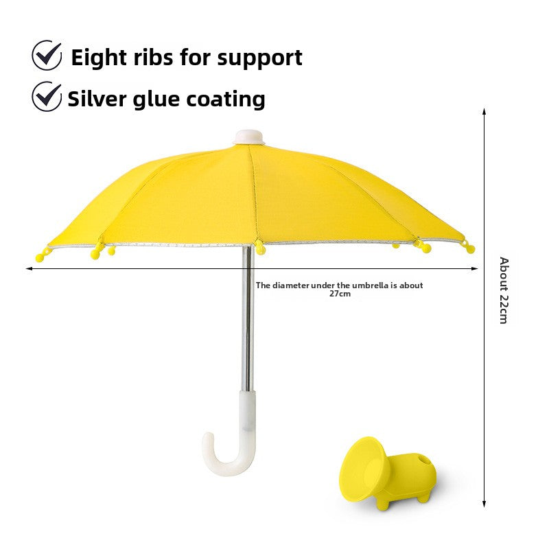 Mini Phone Sunshade with Holder