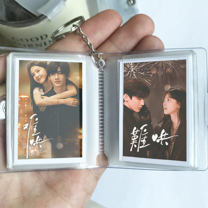 Mini Photo Album Keychain with TV Series Stills