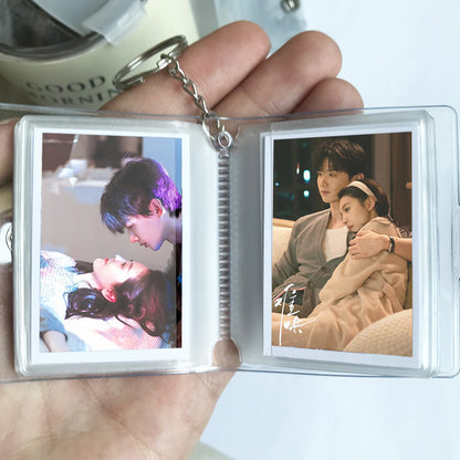 Mini Photo Album Keychain with TV Series Stills
