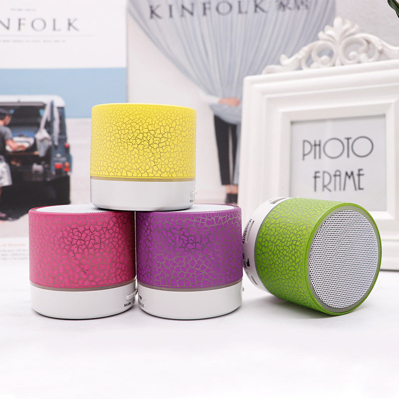 Mini Portable Bluetooth Speaker with LED Light