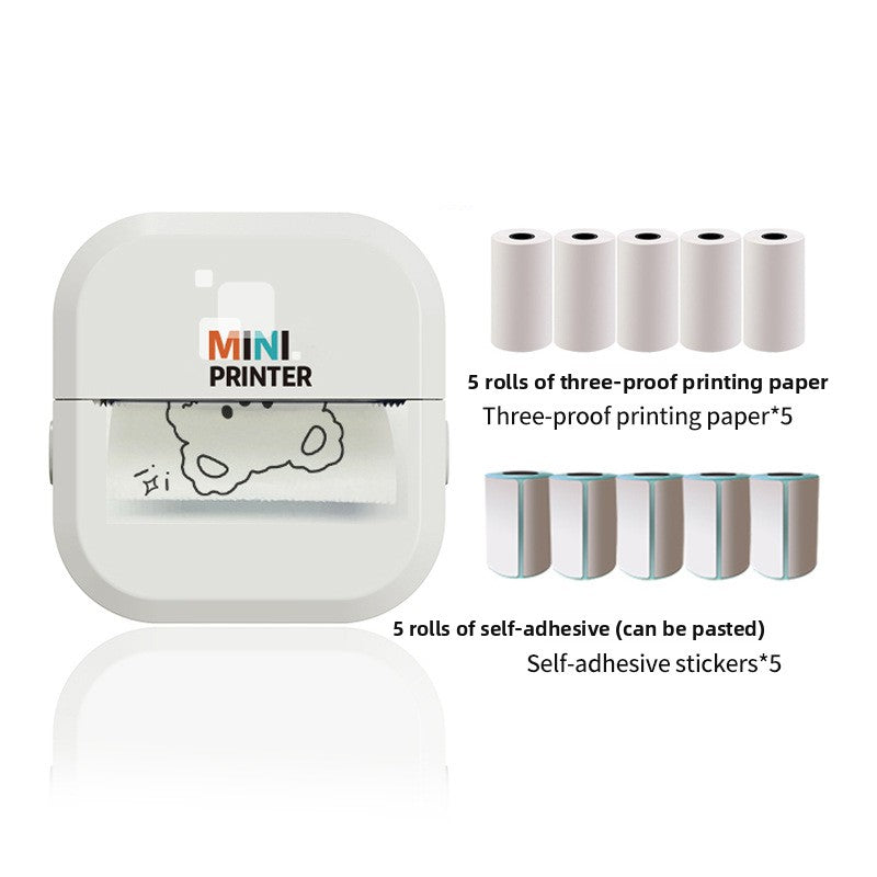 Mini Portable Bluetooth Thermal Printer