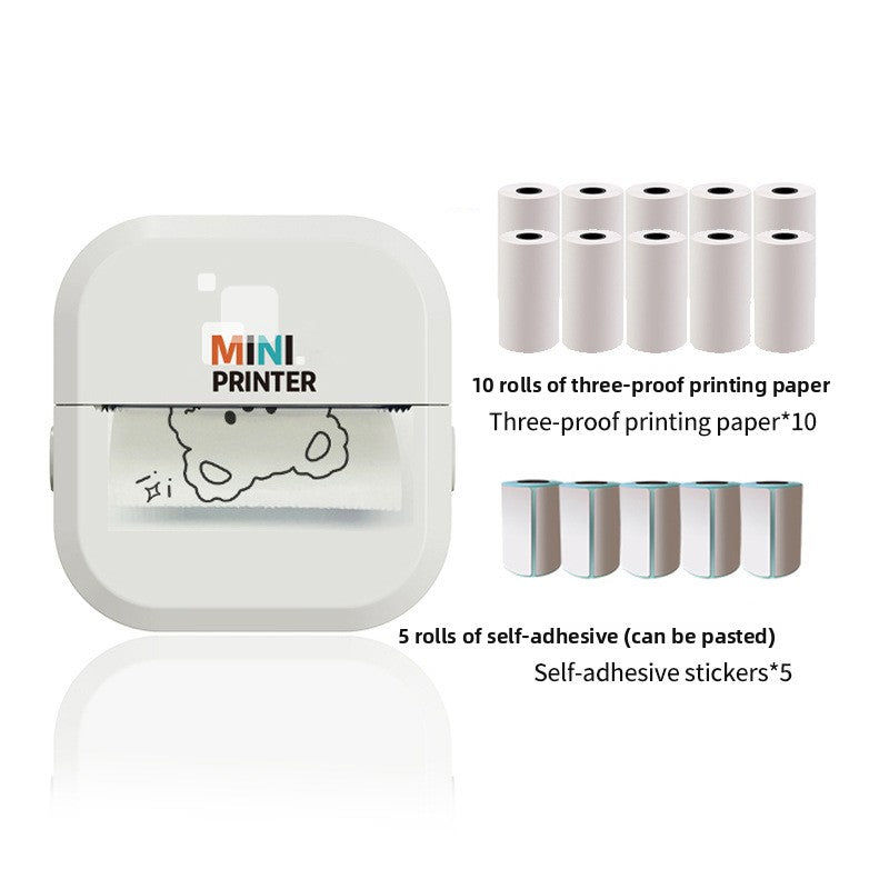 Mini Portable Bluetooth Thermal Printer