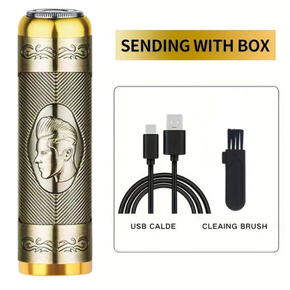 Mini portable electric razor