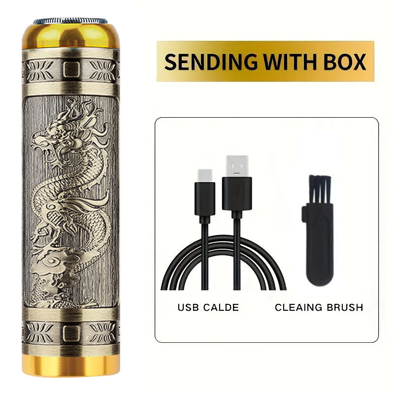 Mini portable electric razor