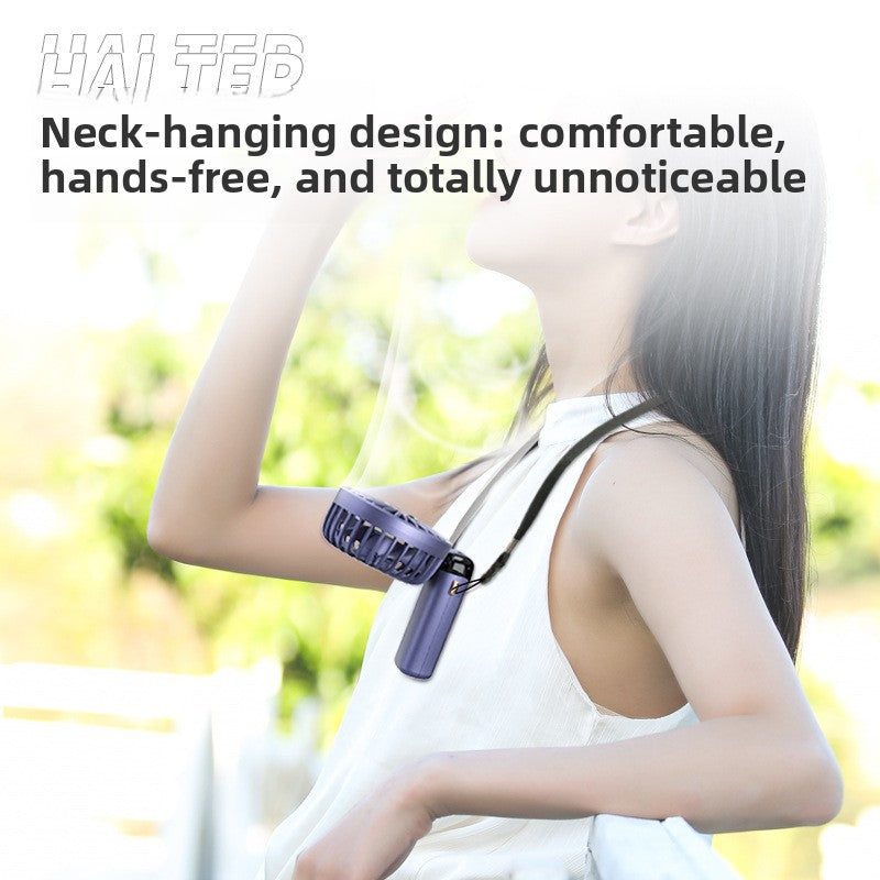 Mini portable foldable rechargeable fan