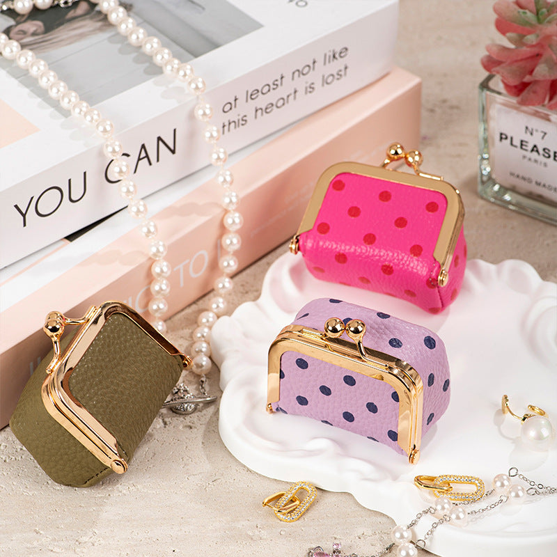 Mini Portable Jewelry Storage Box with Zipper