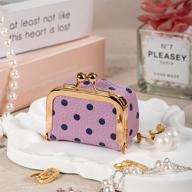 Mini Portable Jewelry Storage Box with Zipper