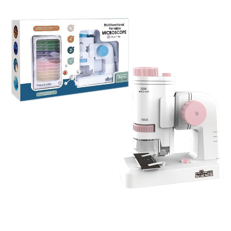 Mini Portable Microscope for Kids Science Exploration