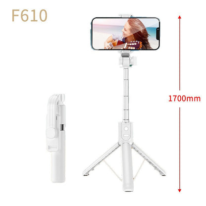 Mini portable selfie device with Bluetooth remote control