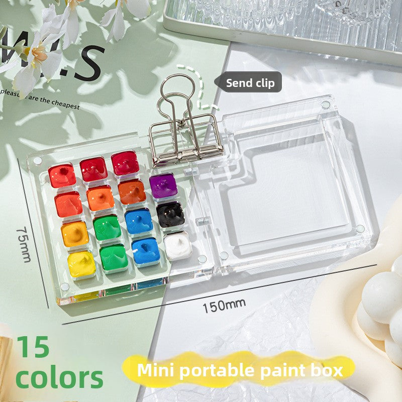 Mini Portable Watercolor Paint