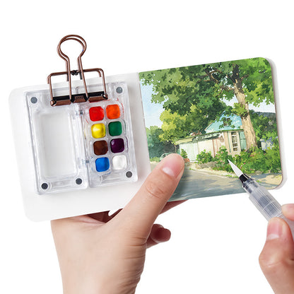 Mini Portable Watercolor Paint