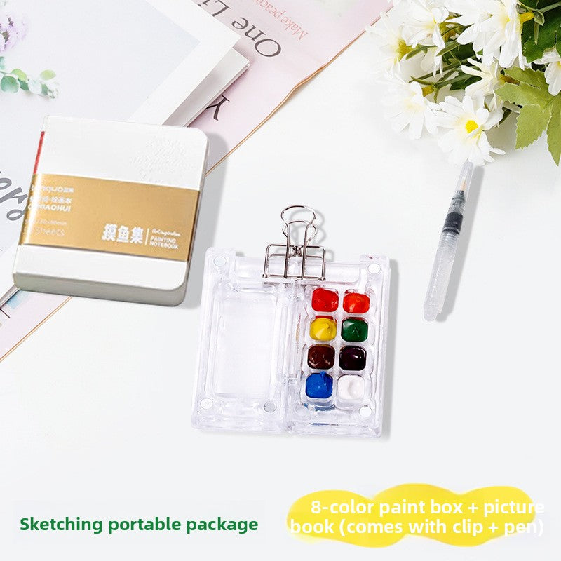 Mini Portable Watercolor Paint