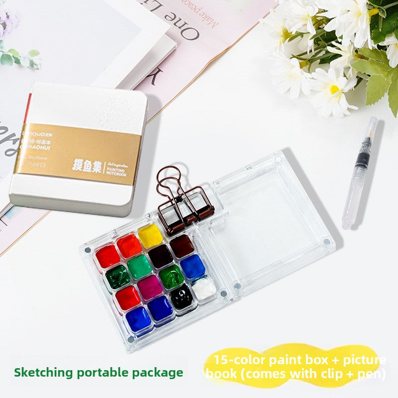 Mini Portable Watercolor Paint