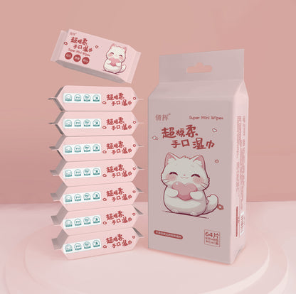 Mini Portable Wet Wipes for Children