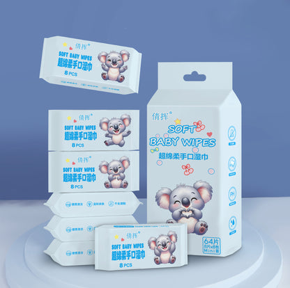 Mini Portable Wet Wipes for Children