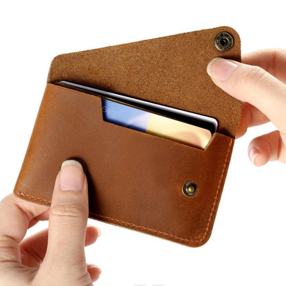 Mini PU Leather Card Holder Coin Purse