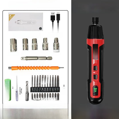 Mini Rechargeable Electric Screwdriver Set