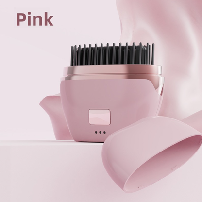Mini Rechargeable Hair Straightening Comb