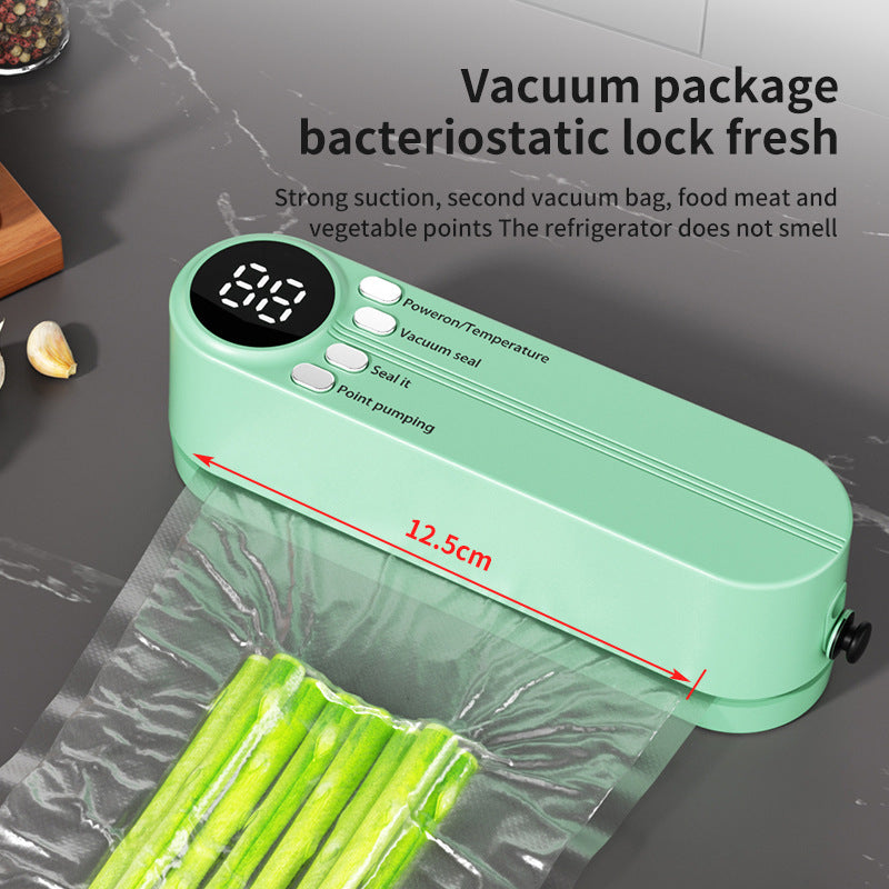 Mini Rechargeable Wireless Vacuum Sealer Machine