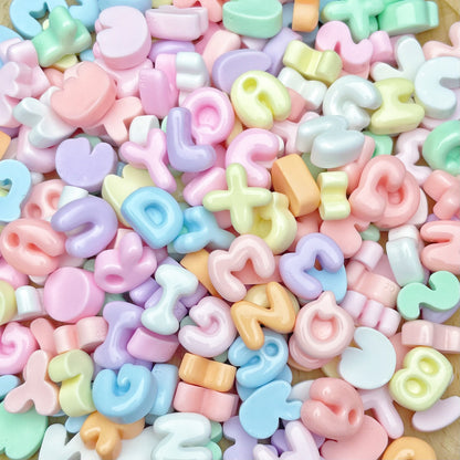 Mini Resin Alphabet Letters for DIY Crafts