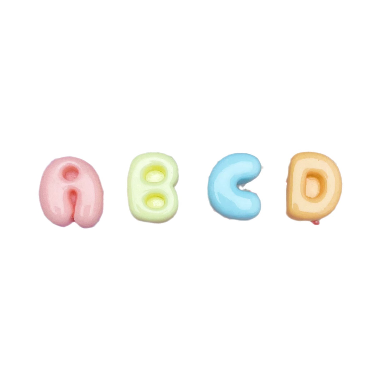 Mini Resin Alphabet Letters for DIY Crafts