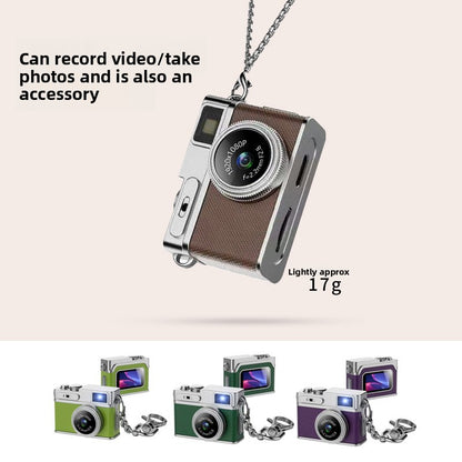 Mini Retro Digital Camera Pendant
