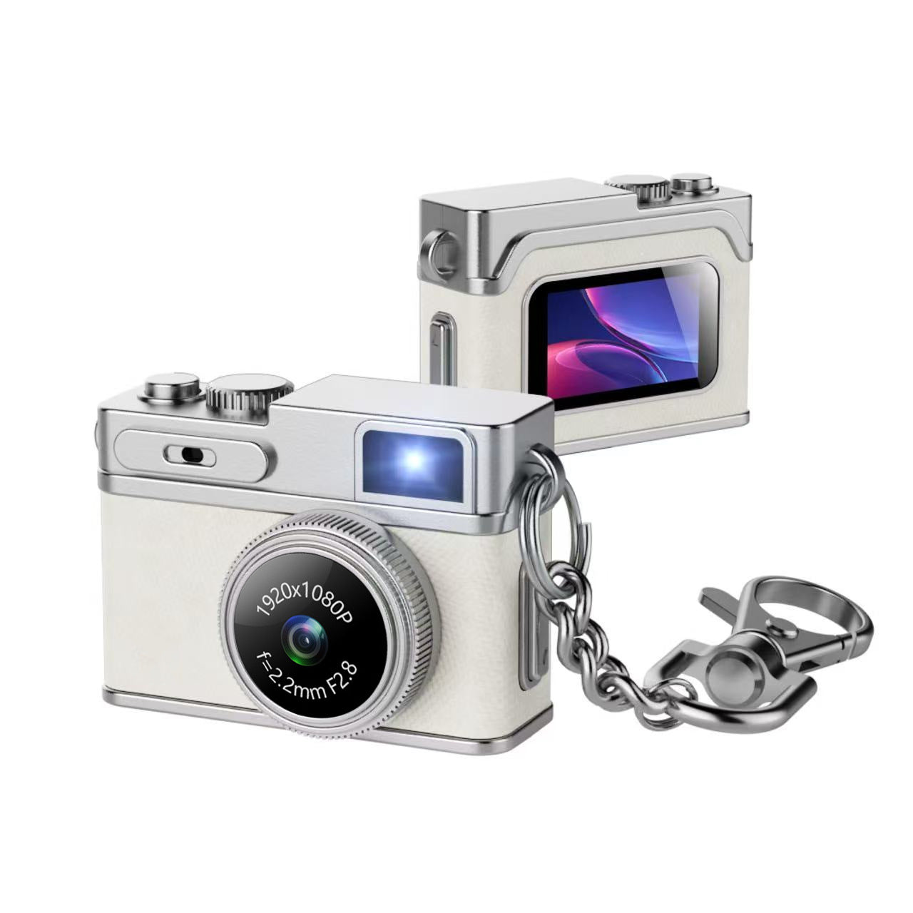 Mini Retro Digital Camera Pendant